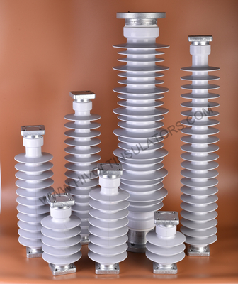 110 kV-polymeren postisolatoren met ANSI- of IEC-normen in grijs of rood
